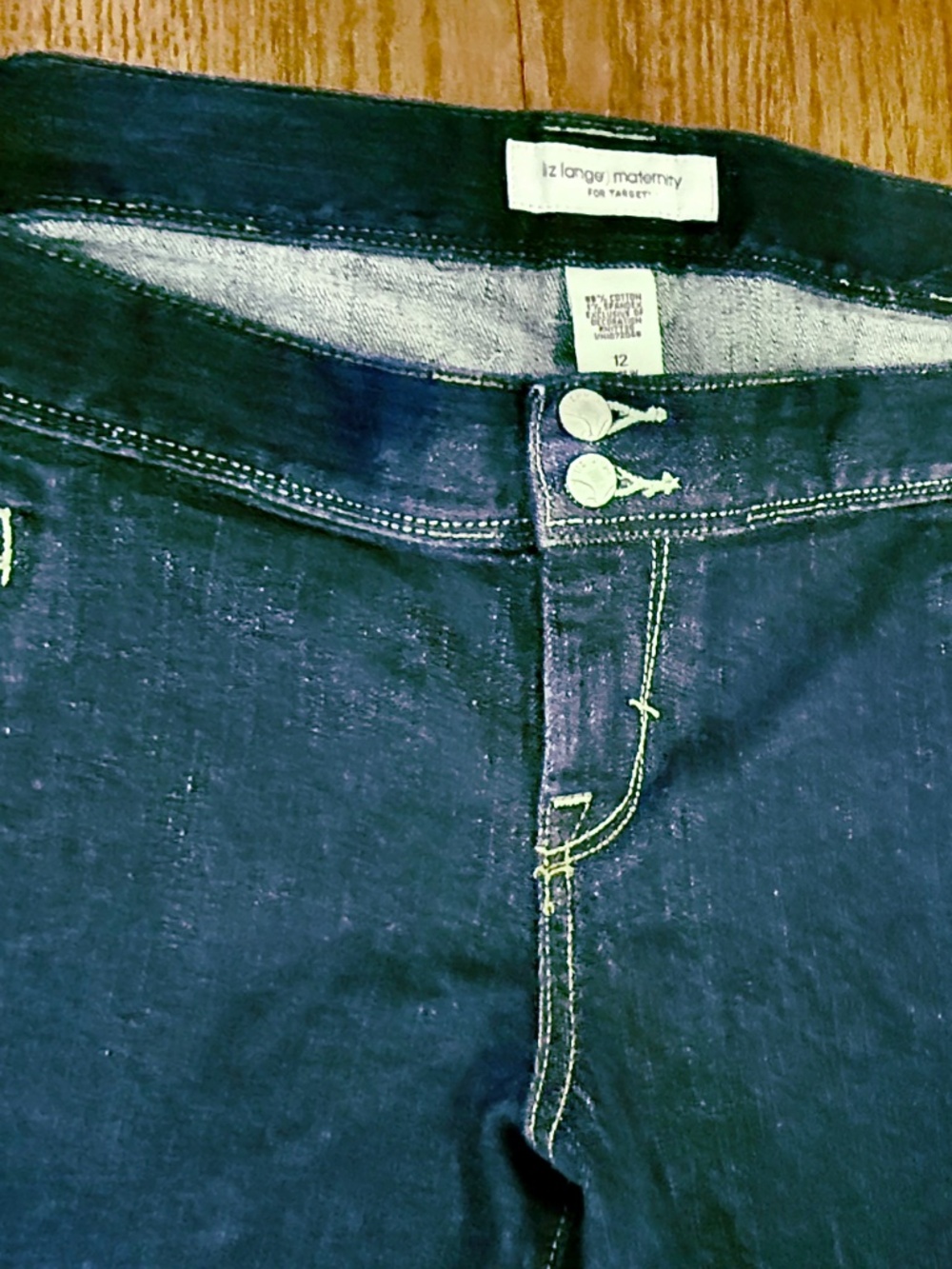 Liz Lange Maternity Jeans - Picture 4 of 8